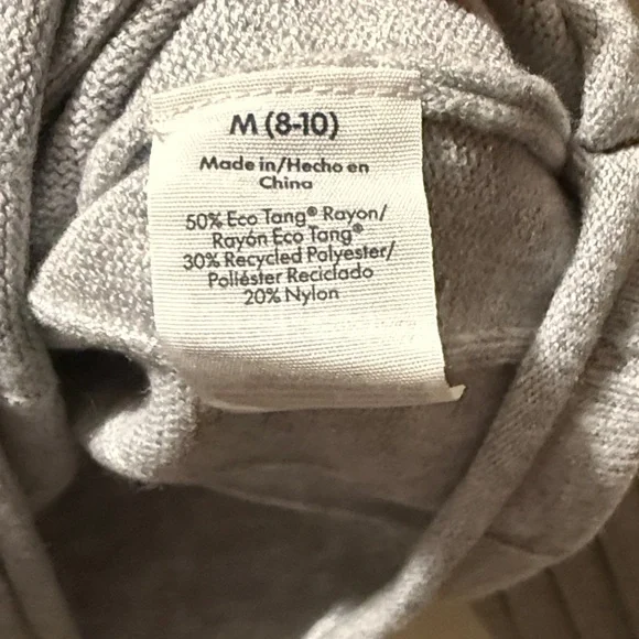 ⭐️ 2/$12 No Boundaries Light Gray Ribbed Sweatshirt - Picture 4 of 4
